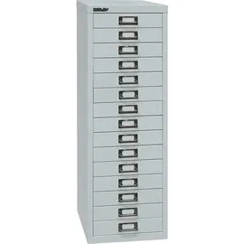 BISLEY MultiDrawerTM L3915 Schubladenschrank kardinalrot 15 Schubladen 27,8 x 38,0 x 85,7 cm