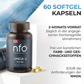 nfo Omega 3 Forte Kapseln 60 St.