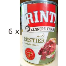 Rinti Kennerfleisch Rentier 6 x 400 g