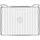 Gorenje Backofenrost 421367 Silber