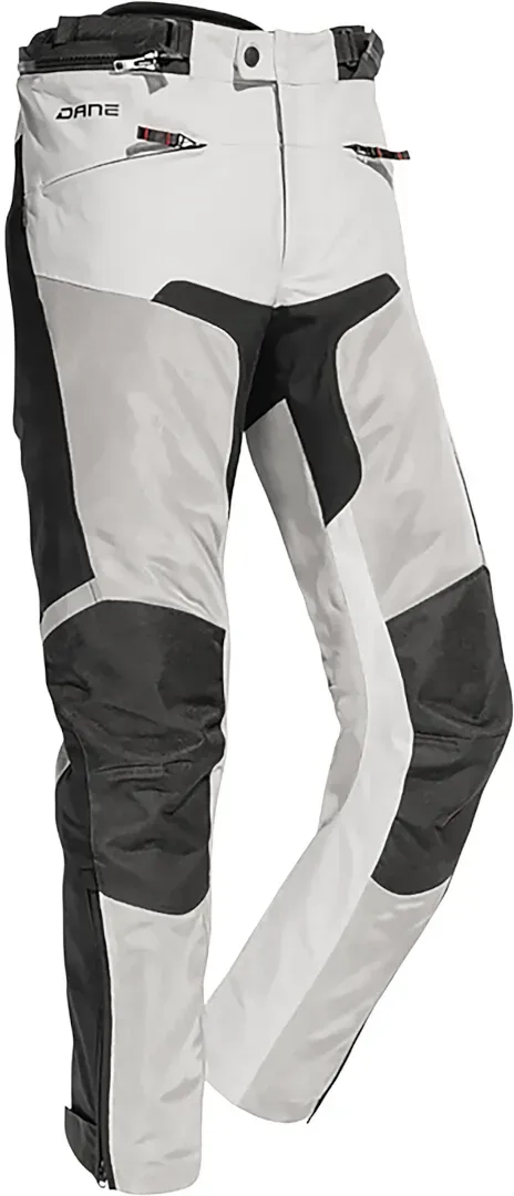 DANE Sundby Motorrad Textilhose, schwarz-grau, Größe 58 für Männer