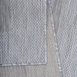 Ayyildiz In- & Outdoor-Teppich Relax 4311 Silber 120 cm x 120 cm