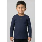 NAME IT Jungen, Nmmkab Ls Top Noos Top, Dark Sapphire, 104, - 104