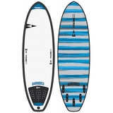 SIC Darkhorse Soft Foam Wellenreiter 22 Board Surf Wave Welle, Größe: 5'8''