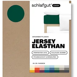 Spannbettlaken EASY Jersey - grün