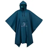 Schietwetter Regenjacke Herren Regenponcho "Schauerregen Eva" blau