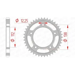 AFAM Standard-Stahlkrone 10508 - 530
