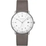 JUNGHANS max bill Herren-Funkuhr Mega Solar Titan