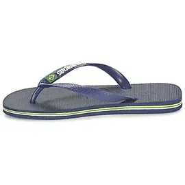 HAVAIANAS Brasil Logo Navy Blue, 37/38