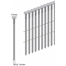 Prebena Coilnägel, 4500 Stk. CNW28/80BKRI