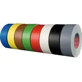 Tesa Gewebe-Klebeband 4651 kunststoffbeschichtet 50mmx50m rot