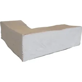 Perel Schutzhülle L-Förmig 215 x 215 x 85 cm Taupe