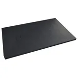 Aurlane Duschwanne Stone schwarz, 90 x 140 x 2,6 cm,