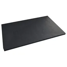 Aurlane Duschwanne Stone schwarz, 90 x 140 x 2,6 cm,