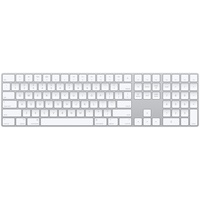 Apple Magic Keyboard mit Ziffernblock US silber