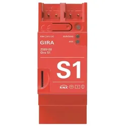 Gira S1 Datenschnittstelle, REG, 2TE, Bussystem KNX, ohne andere Bussysteme, Ethernet