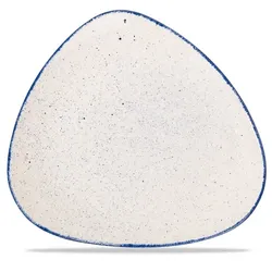 Churchill 6 x Teller dreieckig 31,1cm STONECAST HINTS indigo