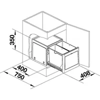 Blanco Botton Pro 45/2 Automatic 26l