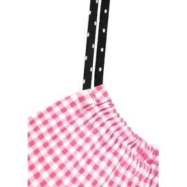 Buffalo Bügel-Bikini-Top Damen rosa-schwarz Gr.38 Cup E