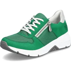 Rieker Sneaker Low Grün/Silber Damen 43