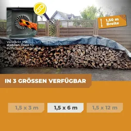 Bio Green Abdeckplane 1,5 x 6 m Mehrfarbig