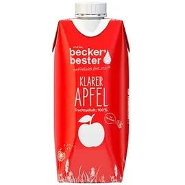 Beckers Bester KLARER APFEL Direktsaft 12x 0,33 l