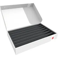 VARIA Group Lagerbox Schaumstoff 7 Fächer transparent