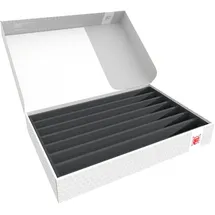 VARIA Group Lagerbox Schaumstoff 7 Fächer transparent