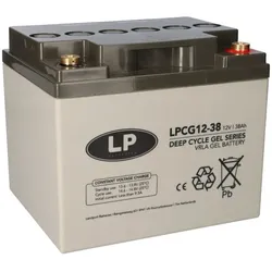 Landport LPCG12-38 VRLA GEL Akku 12V 38Ah wartungsfrei