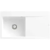 Villeroy & Boch Subway Style 50 flat links stone white + Handbetätigung