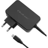 Qoltec GaN POWER PRO charger 1xUSB C, 90W, 5 20V - Schwarz