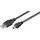 MicroConnect USB-A auf Mini-USB 10 m Schwarz