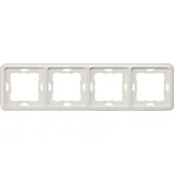 Siemens Rahmen 4fach titanweiss