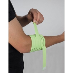 Hydas Bandage Ellenbogenbandage, aus recyceltem Kunststoff grün