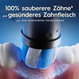 Oral-B iO Series 5 Plus Edition schwarz/weiß + 2. Handstück + Reiseetui
