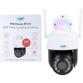 PNI Videoüberwachungskamera House IP575 5MP WiFi mit, optischer Zoom 20x, Varioobjektiv