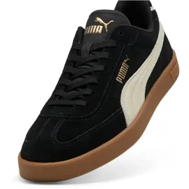 Puma Club II Era Suede Herren Weite E Schwarz/Alpine Snow/Gum 48