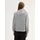 Tom Tailor Damen Sweatshirt mit asymmetrischem Kragen, grau, Meliert, Gr. M