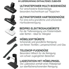 AEG Hygienic 5000 Akku-Staubsauger AS52H212XN