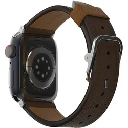 OtterBox Symmetry Cactus Leather Watch Band Apple Watch 41/40/38mm - braun - Armband - Smart Wearable Accessoire Band