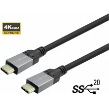 Vivolink USB-C auf USB-C 4 m Schwarz