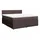 vidaXL Boxspringbett 180 x 200 cm Dunkelbraun