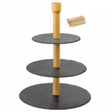 Westmark 3-stufige Etagere »Tapas + Friends« + 100 Mini-Fingerfood-Sticks,