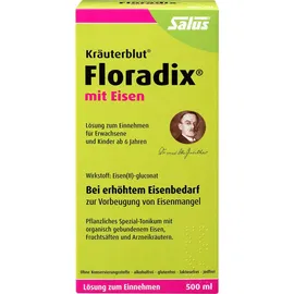 SALUS Floradix mit Eisen Lösung zum Einnehmen 500 ml