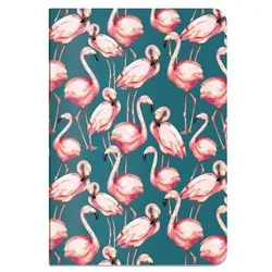 Heft A5 de Luxe Pink Flamingo