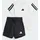 adidas Kinder Sportanzug Essentials Kids-Set, white/black, 92