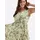 sheego Maxikleid Gemustert Beige 58