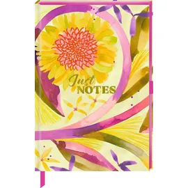 Coppenrath Verlag Notizbuch DIN A5 – Just Notes (YELLOW):