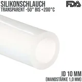 FP Silikonschlauch 25 m transparent