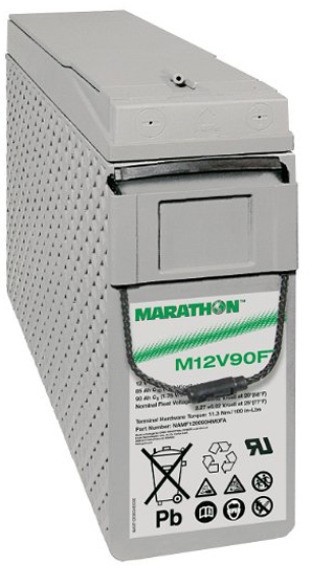 Exide Marathon M12V90FT Blei Akku mit M6 Schraubanschluss 12V, 86000mAh